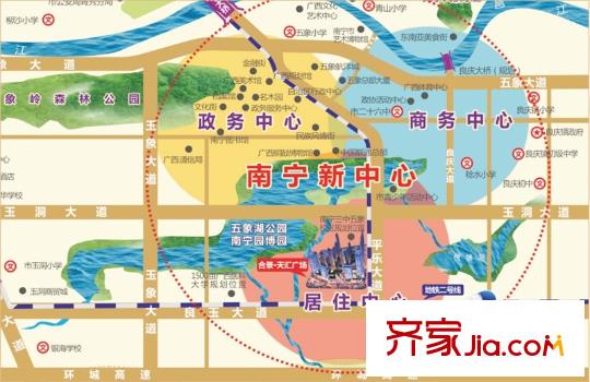 合景天匯廣場(chǎng)交通圖