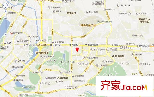 南寧華潤幸福里電子地圖