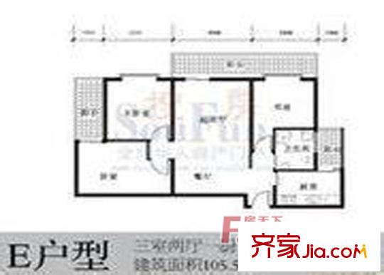 商儲大廈戶型圖114 