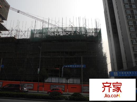 都市陽光A棟1單元進(jìn)度實景（2013-03）