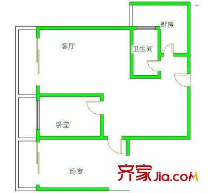 碧云山莊 戶型圖 1
