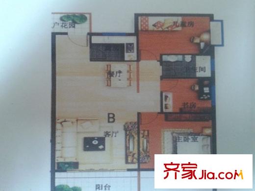 陽關(guān)小區(qū) 3室 戶型圖
