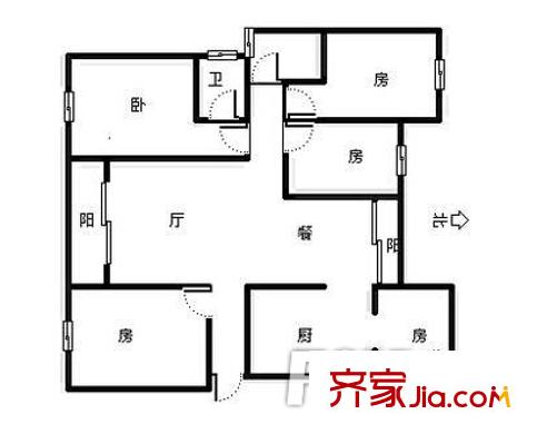 康城花園 戶型圖 3