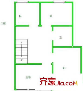 龍港軒 4室 戶型圖