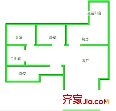 碧云山莊 戶型圖 2