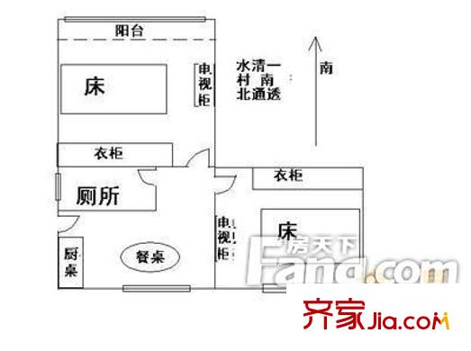 鯉魚村 戶型圖 4