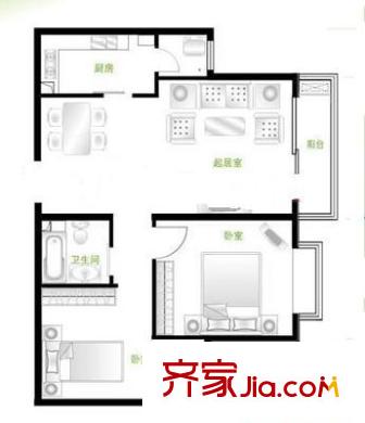 筑興社區(qū) 戶型圖