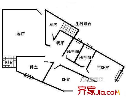 鯉魚村 戶型圖 4