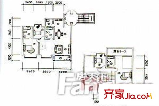 小河區(qū)政府宿舍 戶型圖