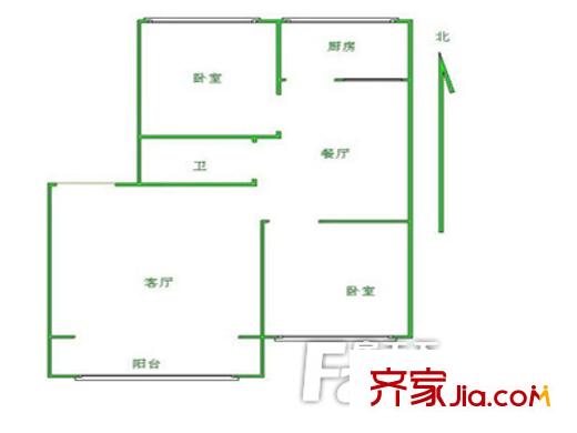 小河區(qū)政府宿舍 戶型圖
