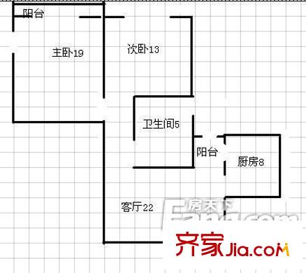 13中教師家屬區(qū)戶型圖13中教師宿舍 戶型圖 2 