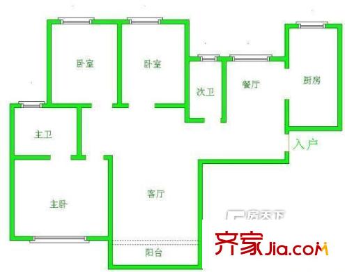 筑興社區(qū) 戶型圖 3