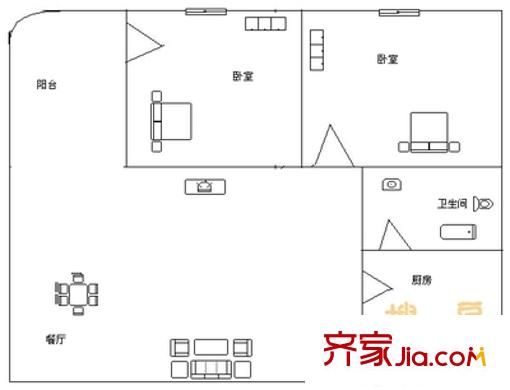 貴安花園 戶型圖