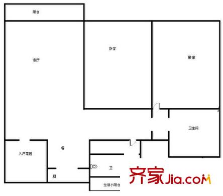 世紀(jì)城龍慈苑 戶型圖 2