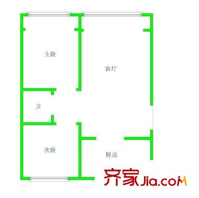 小十字小區(qū)房 戶型圖