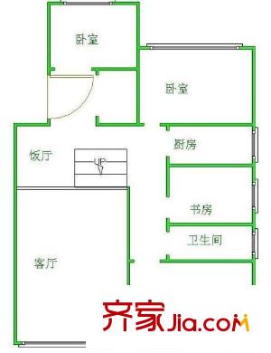 友誼花園 4室 戶型圖