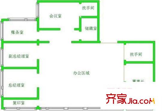 港天大廈 6室 戶型圖