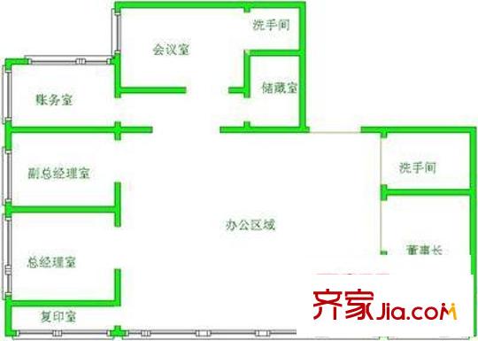 港天大廈 6室 戶型圖