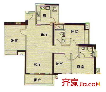 金碧灣 戶型圖 4