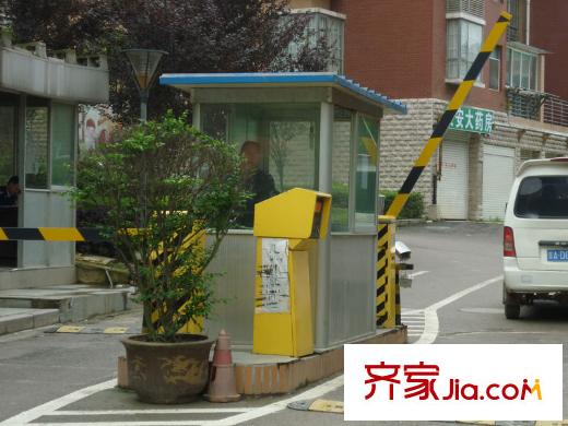 圣泉流云二期配套圖入口處