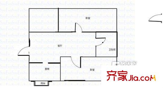 小十字小區(qū)房 戶型圖