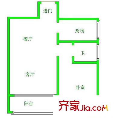 貴安花園戶型圖02 