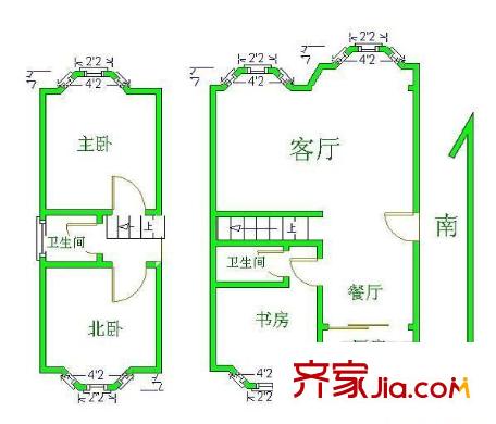 世紀城龍興苑 戶型圖