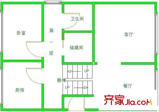 中天花園茶花園 3室 戶型圖