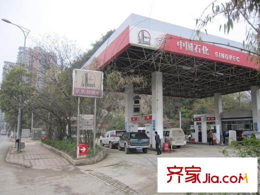 蘭溪谷配套圖項(xiàng)目一公里之內(nèi)的加油站