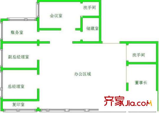 港天大廈 5室 戶型圖