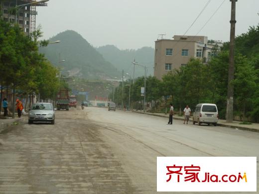 圣泉流云二期配套圖中壩路