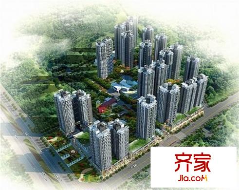睿力上城外景圖 