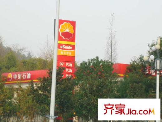 睿力上城配套圖加油站