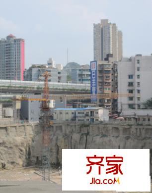 中大國際廣場外景圖工地實(shí)景