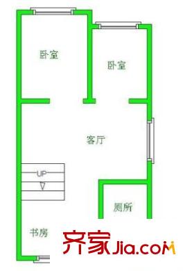 貴開花園 4室 戶型圖
