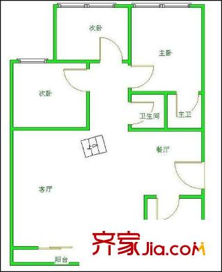 交通巷戶型圖04 
