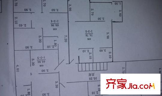 海馬小區(qū) 2室 戶型圖