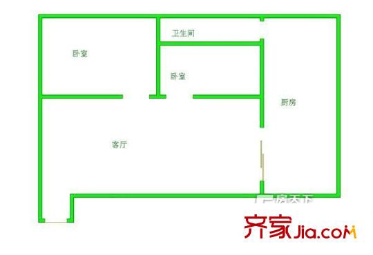 東方新苑戶型圖01 