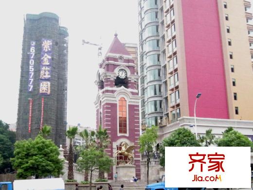 紫金莊園實(shí)景圖小區(qū)（攝于2010.05）