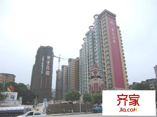 紫金莊園實(shí)景圖小區(qū)（攝于2010.05）