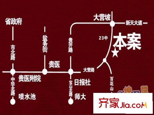 紫金莊園交通圖
