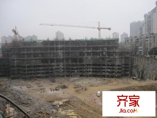 中大國際廣場實(shí)景圖工地實(shí)景（2011.04）