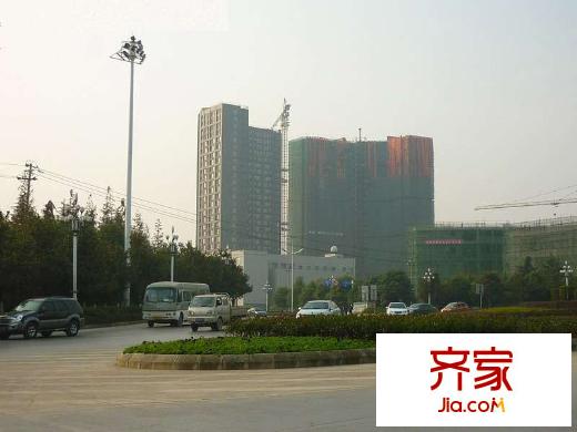 綠地聯(lián)盛國際外景圖商住樓 