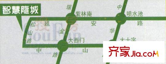 智慧龍城二期交通圖