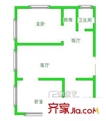 萬(wàn)江小區(qū)_戶型圖1