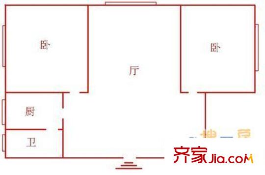 萬(wàn)江小區(qū)_戶型圖5