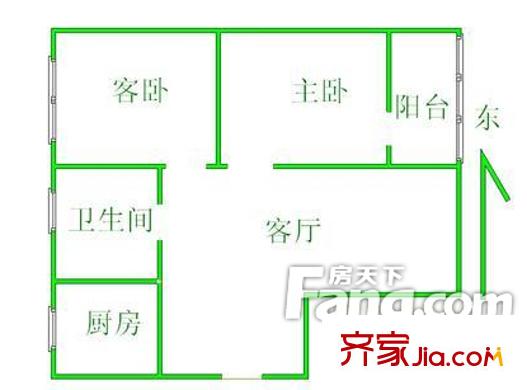 省委大院 戶型圖 3