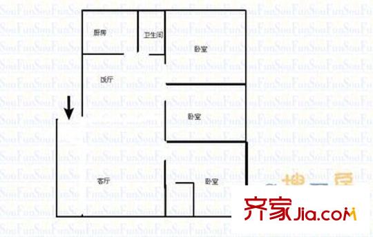 萬江小區(qū)_戶型圖3