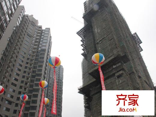 夢想典城項目側面俯瞰圖(2013-5-8)