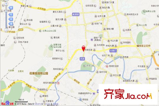 恒豐貴陽(yáng)中心電子區(qū)位圖